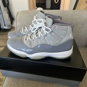 Jordan Sneakers in Gray and White